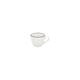 Edera dia.2.25" h:0" 3 oz. Round Blue Vitrified Espresso Cup