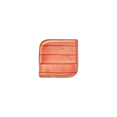 Laterite 6" x 6" Square Orange Vitrified Plate
