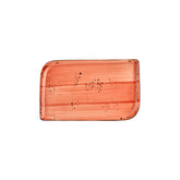 Laterite 11.75" x 7" x h:0" Rectangular Orange Vitrified Platter