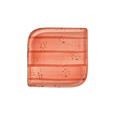 Laterite 11" x 11" Square Orange Vitrified Plate