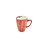 Laterite dia.3.25" h:0" 10 oz. Round Orange Vitrified Mug