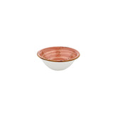 Laterite dia.7.75" h:0" 30 oz. Round Orange Vitrified Bowl