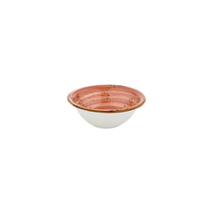 Laterite dia.7.75" h:0" 30 oz. Round Orange Vitrified Bowl