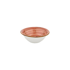 Laterite dia.8.75" h:0" 42 oz. Round Orange Vitrified Bowl