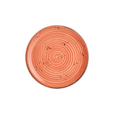 Laterite dia.11.75" Round Orange Vitrified Plate