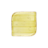 Sun 11" x 11" Square Yellow Vitrified Plate
