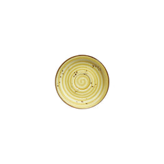 Sun dia.6.25" Round Yellow Vitrified Saucer