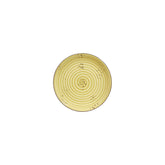 Sun dia.7.5" Round Yellow Vitrified Plate