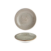 Supreme dia.9" h:0" 34 oz. Round Gray Vitrified Deep Plate