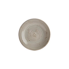 Supreme dia.9.75" h:0" 44 oz. Round Gray Vitrified Deep Plate