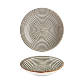 Supreme dia.11" h:0" 57 oz. Round Gray Vitrified Deep Plate