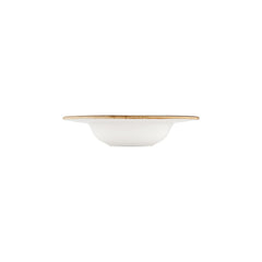 Supreme dia.11" h:0" 16 oz. Round Gray Vitrified Deep Plate