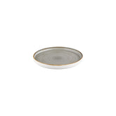 Supreme dia.9" Round Gray Vitrified Plate