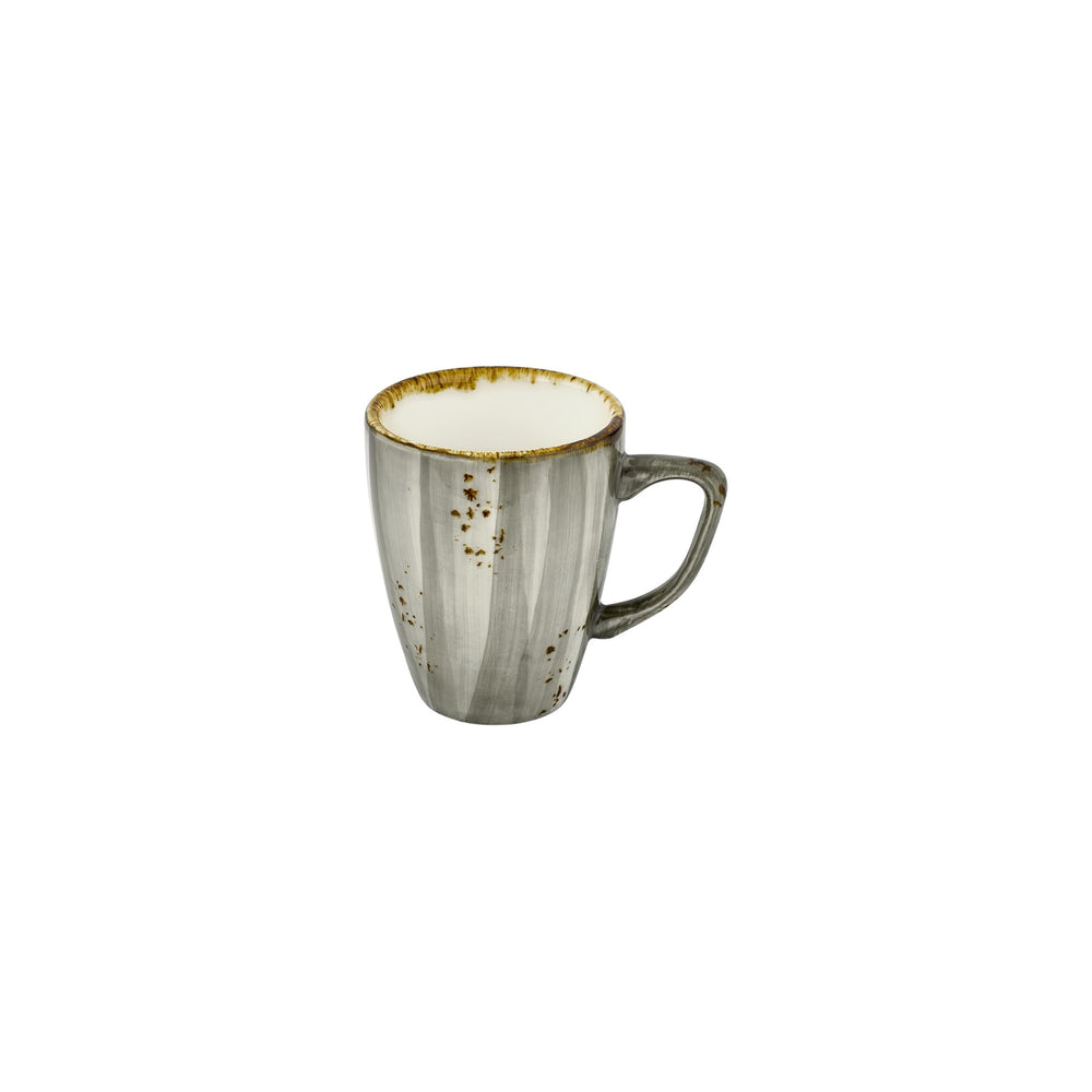 Supreme dia.3.25" h:0" 10 oz. Round Gray Vitrified Mug
