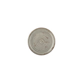 Supreme dia.6.75" Round Gray Vitrified Plate
