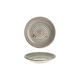 Supreme dia.8.25" h:0" 17 oz. Round Gray Vitrified Deep Plate