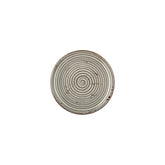 Supreme dia.8.25" Round Gray Vitrified Plate