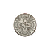 Supreme dia.9.75" Round Gray Vitrified Plate