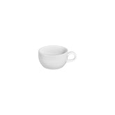 Helix White dia.4" h:0" 9 oz. Round Warm White Vitrified Cup