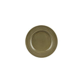 Helix Bamboo dia.8.25" Round Green Vitrified Plate
