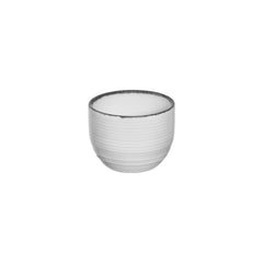 Helix Black dia.3.25" h:0" 7 oz. Round Black Vitrified Cup