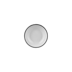 Helix Black dia.5.5" h:2" 16 oz. Round Black Vitrified Bowl
