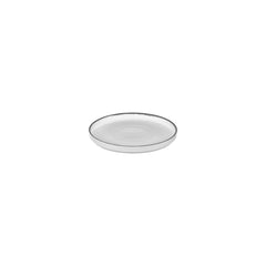 Helix Black dia.6.25" Round Black Vitrified Plate