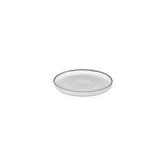 Helix Black dia.7.5" Round Black Vitrified Plate