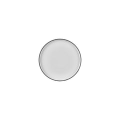Helix Black dia.7.5" Round Black Vitrified Plate