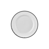 Helix Black dia.11.75" Round Black Vitrified Plate