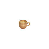 Helix Dune dia.2.25" h:0" 3 oz. Round Orange Vitrified Espresso Cup