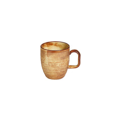Helix Dune dia.3.25" h:4" 11 oz. Round Orange Vitrified Mug