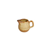 Helix Dune dia.3.25" h:0" 3 oz. Round Orange Vitrified Creamer