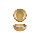 Helix Dune dia.5.5" h:0" 16 oz. Round Orange Vitrified Bowl