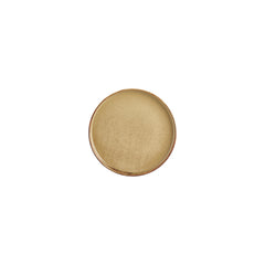 Helix Dune dia.6.25" Round Orange Vitrified Plate