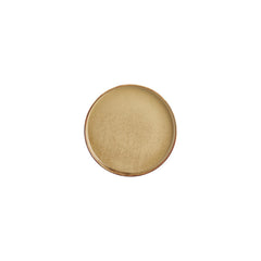 Helix Dune dia.7.5" Round Orange Vitrified Plate