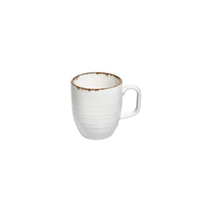 Helix Gleam dia.3.25" h:4" 11 oz. Round Brown Vitrified Mug