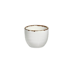 Helix Gleam dia.3.25" h:0" 7 oz. Round Brown Vitrified Cup