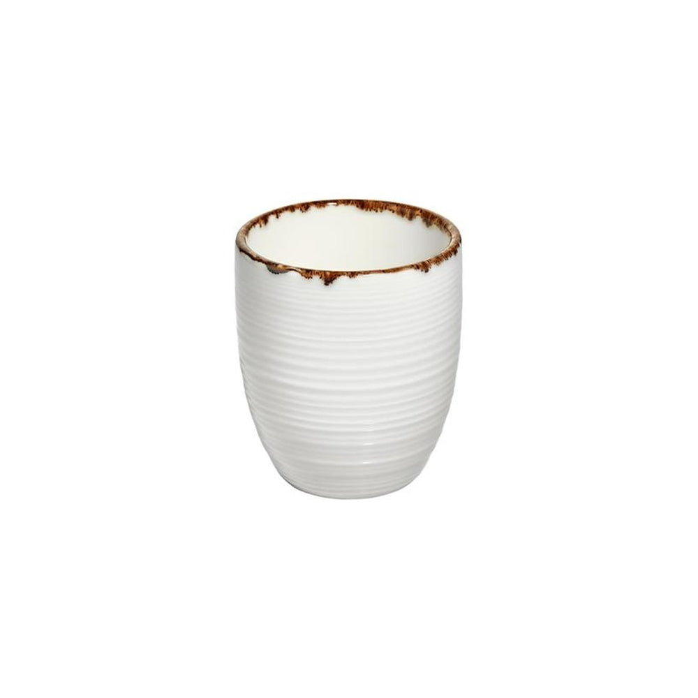 Helix Gleam dia.3.25" h:0" 11 oz. Round Brown Vitrified Mug
