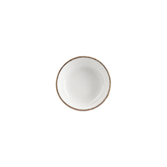 Helix Gleam dia.2.75" h:1.25" 2 oz. Round Brown Vitrified Bowl