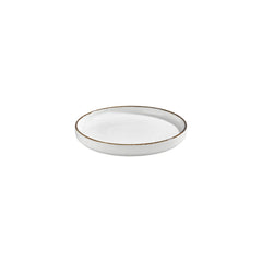Helix Gleam dia.9" Round Brown Vitrified Plate