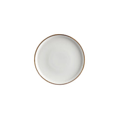 Helix Gleam dia.9" Round Brown Vitrified Plate