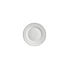 Helix Gleam dia.7" Round Brown Vitrified Plate