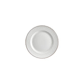 Helix Gleam dia.8.25" Round Brown Vitrified Plate