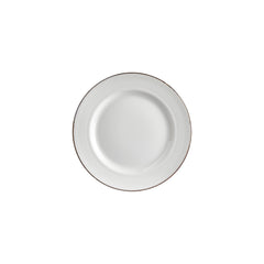 Helix Gleam dia.9.5" Round Brown Vitrified Plate