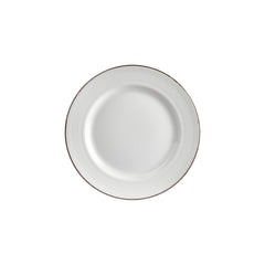 Helix Gleam dia.10.75" Round Brown Vitrified Plate