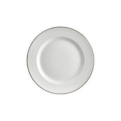 Helix Gleam dia.11.75" Round Brown Vitrified Plate