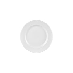 Helix White dia.9.5" Round Warm White Vitrified Plate