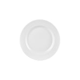 Helix White dia.10.75" Round Warm White Vitrified Plate