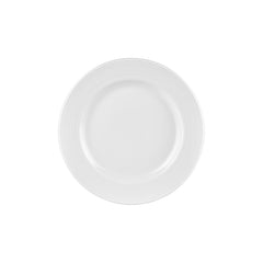 Helix White dia.11.75" Round Warm White Vitrified Plate